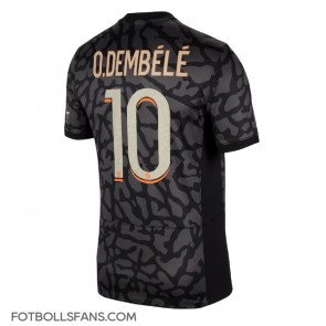 Paris Saint-Germain Ousmane Dembele #10 Replika Tredje Tröja 2023-24 Kortärmad